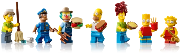 Minifigures LEGO® du set 10352
