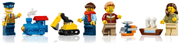 Minifigures LEGO® du set 10361
