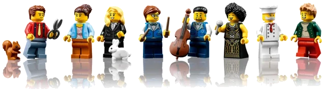 Minifigures LEGO® du Jazz Club
