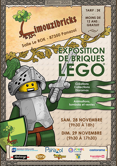 Affiche : Expo LEGO Panazol