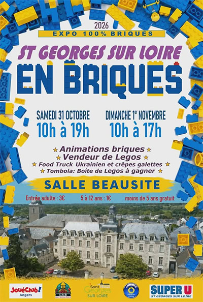 Affiche : St Georges sur Loire en Briques
