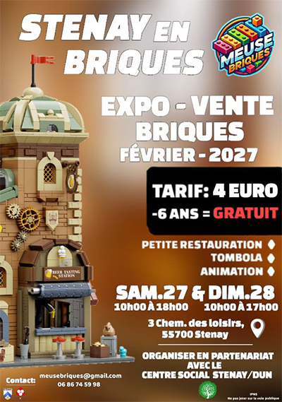 Affiche : Stenay en Briques