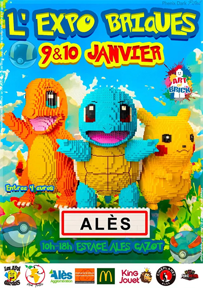 Affiche : L'Expo Briques